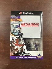 Console Heroes Metal Gear Solid Solid Snake Vs. Cyborg Ninja Diorama Brand New picture