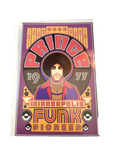 Prince Funk Pioneer Minneapolis 1977 1979 Retro Music Mini Concert Poster picture