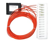 1X4 box type optical splitter 850NM evenly distributed LC/UPC 50/125UM picture