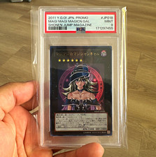 Yu-Gi-Oh Magi Magi ☆ Magician Gal PSA 9 Ultra Rare WJMP-JP018 Japanese OCG picture