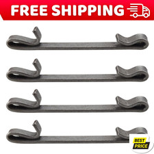 4 Pcs Early 2'' Double Loop Style Tool Box Drawer Slide Retaining Keeper Clips f picture