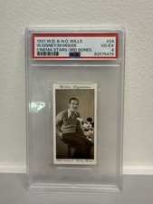 Walt Disney Mickey Mouse 1931 W.D. & H.O. Wills #24 Cinema Stars PSA 4 picture