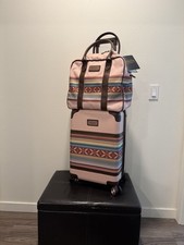 Pendleton Rose Cloud Luggage Set Carry On Spinner & Weekend Satchel-NWT picture