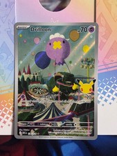 Drifloon 30th Anniversary Illustration Rare 136/128 Full Art Pokémon picture