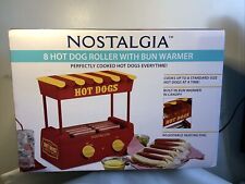 Hot Dog Roller Bun Warmer Machine Nostalgia Adjustable Heat Cooker Grill Retro picture