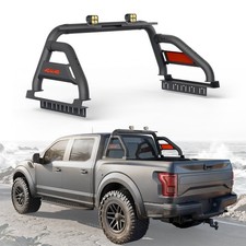 56-65“ Adjustable Truck Roll Bar Chase Rack For F-150 Silverado Tacoma Sierra  picture