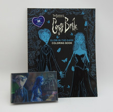 New  Corpse Bride Beauty Creations Lenticular Makeup Palette Coloring Book Lot picture