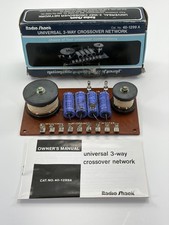 RadioShack Realistic Universal 3 Way Crossover Network 40-1299 New Open Box picture