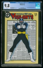 VIGILANTE #1 (1983) CGC 9.8 ORIGIN DC COMICS WHITE PAGES picture