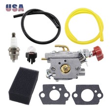 Carburetor Kit For Craftsman BV250 27cc 2cycle 450CFM 205MPH Leaf Blower picture