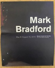 Mark Bradford, May 8 - August 15, 2010, Exhibition Pamphlet and Poster picture