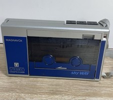 Vintage Magnavox D6621 Sky Way Stereo Cassette Player Japan For Parts Repair picture