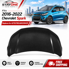 New Front Hood Panel Black For 2016-2022 Chevrolet Spark #42752789 GM1230433 picture