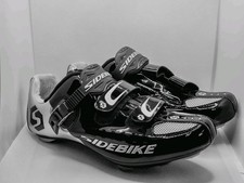 Sidekick SD-001 Cycling Shoes Ultra Light Black And Silver Unisex Size 10m/43EU picture