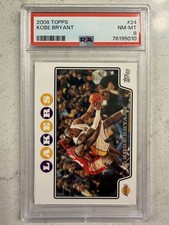 2008-09 Topps - Kobe Bryant w/LeBron James #24 PSA 8 picture