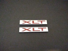 80-1986 Ford Truck F250 F150 F350 XLT Fender Emblem Badges 80 81 82 83 84 85 86 picture