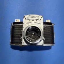 📷 Ihagee Exa Camera Meyer Gorlitz Helioplan 40mm f4.5 Lens Haze Fungus. Read picture
