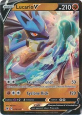 Lucario V - 078/189 Ultra Rare Astral Radiance NM Pokemon TCG picture