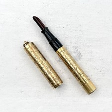 VTG Waterman 0512 1/2 VPSF Ring Top Fountain Pen Gold Filled Floral No Nib AS IS picture