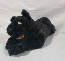 Vtg Folkmanis Black Panther puppet  Plush Hand Puppet Plush  picture