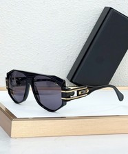 CAZAL MOD163/3 Black Frame Sunglasses Gold Trim Street Style SIZE：59口12-135 picture