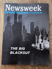 Newsweek Magazine, November 22, 1965, The Big Blackout- NYC picture
