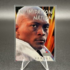 1998 SkyBox Premium EDDIE GEORGE #5 Intimidation Nation Football Card EX picture