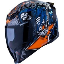 Icon Airflite Helmet Full Face - Trick or Street 4 Black - Adult Size Medium picture