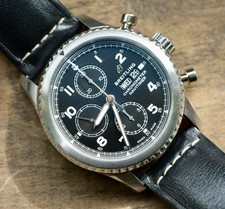 2019 Breitling Navitimer 8 Chronograph 43mm Stainless Black Dial A13314 w/Card picture