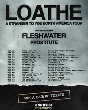 Loathe North America Tour with Fleshwater Prostitute Poster picture