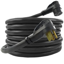 Conntek 50 Amp RV Extension Cord  30 Foot Power Supply Cable For Trailer Camper picture