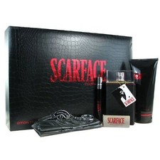 Scarface by Universal Studios Men 6pc Set 3.4 oz EDT, Money Clip, Keychain + picture
