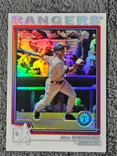 2004 Topps Chrome #100 Alex Rodriguez Refractor picture