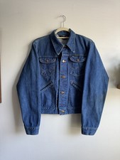 Rare VTG 60s Wrangler Mens 38(M) 124MJ Denim Jacket  Trucker Cowboy Western 90s picture
