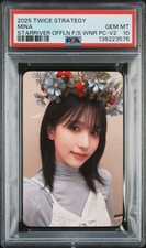 MINA TWICE STARRIVER OFFLINE FANSIGN WINNER BONUS SELFIE VER 2 GEM MINT PSA 10 picture