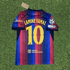 Lamine Yamal #10 FC Barcelona Home Soccer Jersey (Fan Version) picture