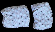 London Kaye Light Pink Ghost Bat King Size Flat And Fitted Sheet Halloween Twee picture