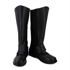 Justice League Batman Bruce Wayne Men Long Boots Halloween Cosplay Shoes Boots picture