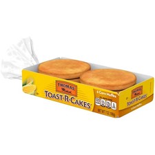 Thomas' Toast-R-Cakes Corn Muffins, packaged  6 muffins picture