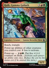 Hulk, Gamma Goliath Marvel Super Heroes NM MTG picture