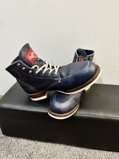 Wolverine 1000 Mile Rawlings Boot Mens 10 D Blue Leather Heart Of The Hide. USA picture
