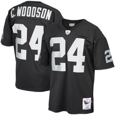 Charles Woodson Raiders 2002 Mitchell & Ness Authentic Throwback Jersey picture