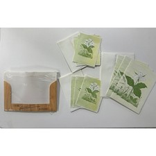 Gwen Frostic Block Print 9 Note Cards Envelopes Wildflowers picture