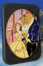 Disney BELLE Beauty & The Beast Dancing In The Ballroom Jumbo 4” LE 300 Pin  picture