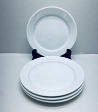 4 Nice Williams Sonoma White 6 1/4” Rimmed Bread & Butter Plates picture