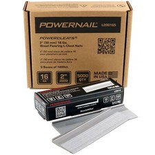 Powernail L200165 16-Gauge 2-Inch Length L-Cleat Flooring Nails (5000 ct) picture