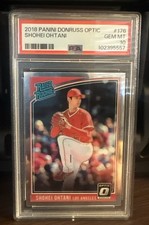 2018 Panini Donruss Optic Shohei Ohtani #176  PSA Gem Mint 10 Rated Rookie picture