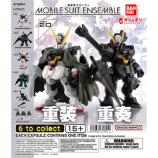 Bandai MOBILE SUIT ENSEMBLE 20 Gashapon Gundam Capsule Toy Full Set of 6 picture
