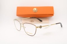 NEW TORY BURCH TY 1067 3279 HAVANA GUNMETAL AUTHENTIC EYEGLASSES 52-17 picture