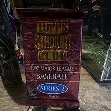 Topps 1997 Stadium Club Series 2 MLB Baseball Sealed Pack 10 Cards picture